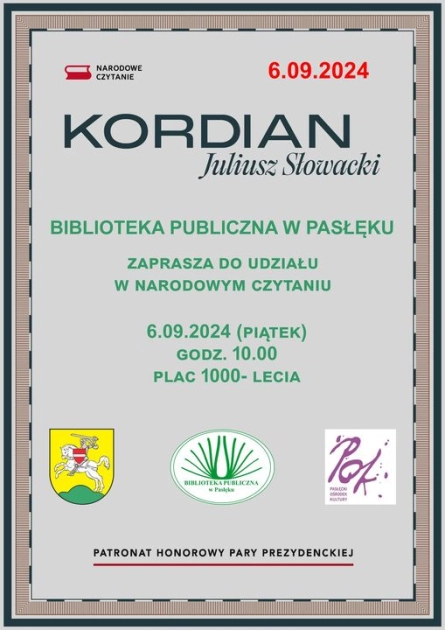 Narodowe Czytanie 2024