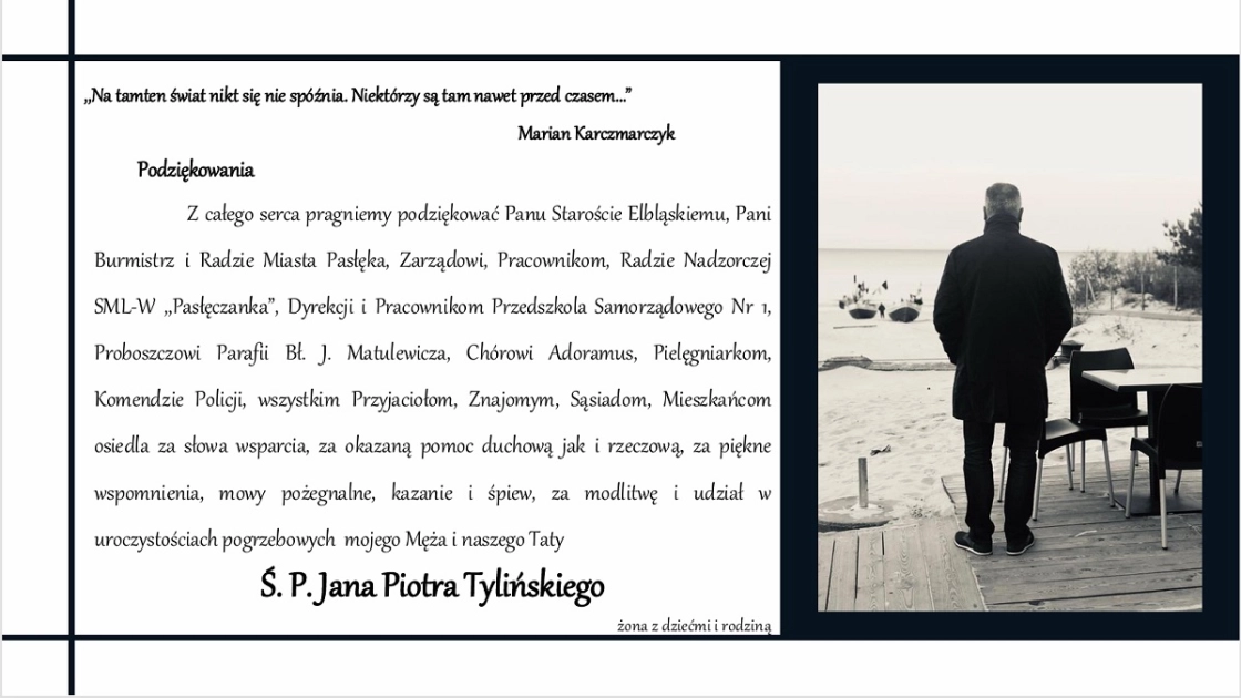 Podziękowanie