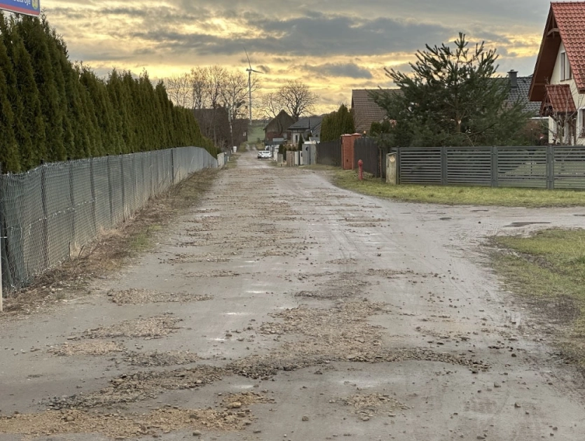 Jest projekt na ul. Kol. Zdroje