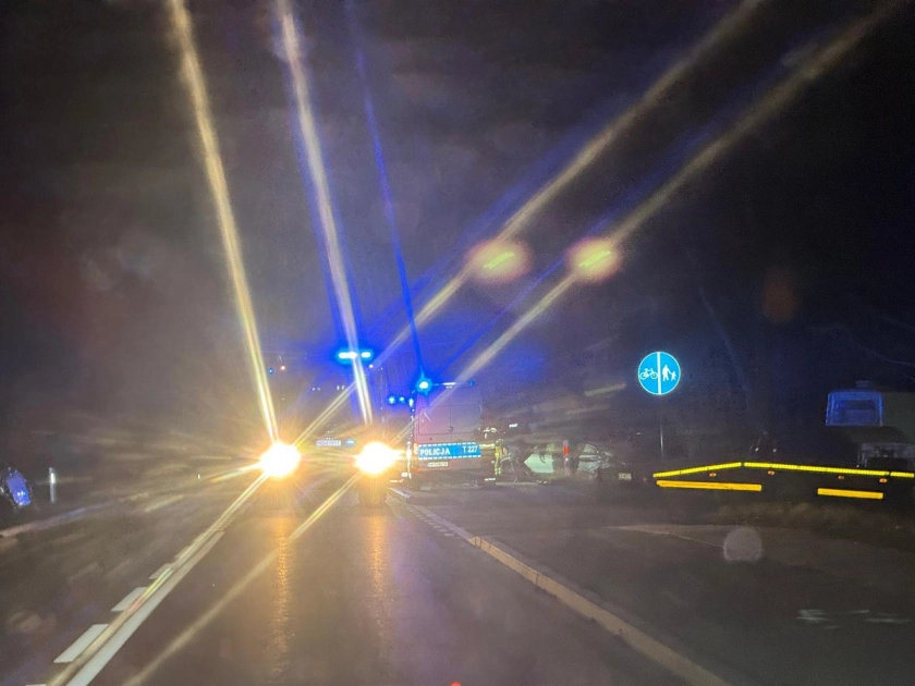 Kolizja dwóch mercedesów