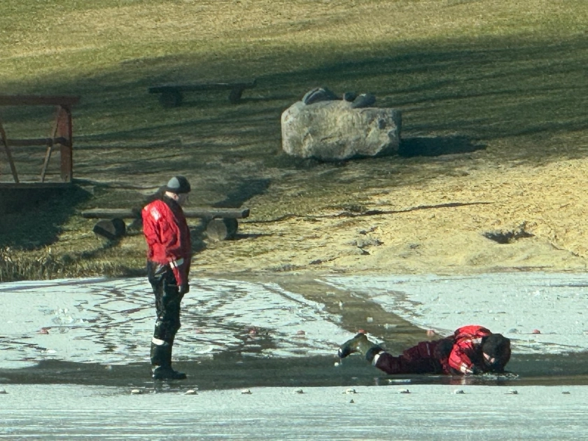 Ćwiczenia strażaków