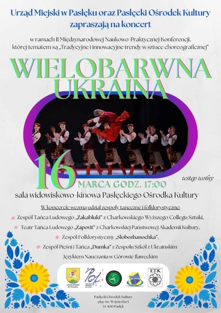 Koncert pt. „WIELOBARWNA UKRAINA”