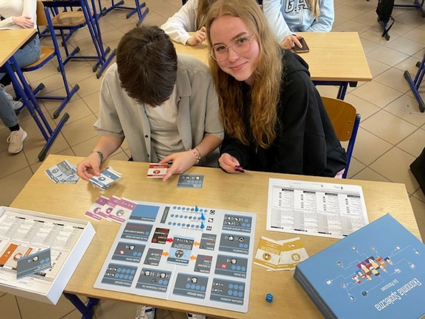 Warsztaty o ekonomii społecznej dla uczniów ZSEiT w Pasłęku