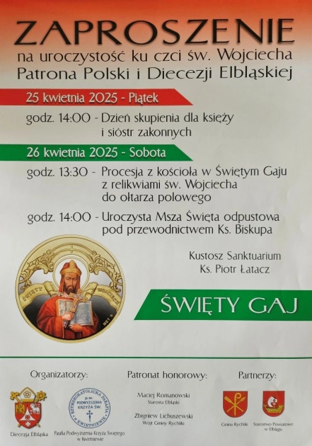 UROCZYSTOŚCI KU CZCI ŚW. WOJCIECHA