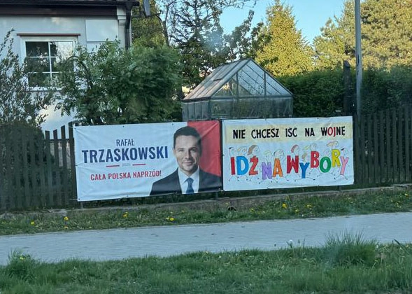 Trzaskowski w woj. w – m