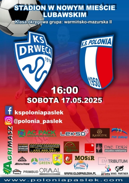 Polonia gra z liderem