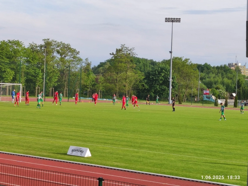 Polonia wygrała w Braniewie 3:2 (3:1)