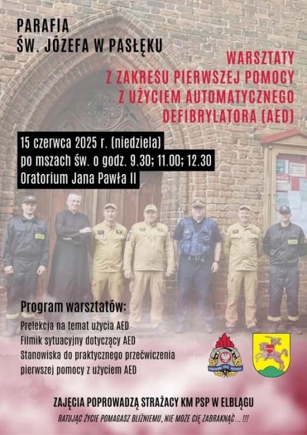 Warsztaty z zakresu pierwszej pomocy