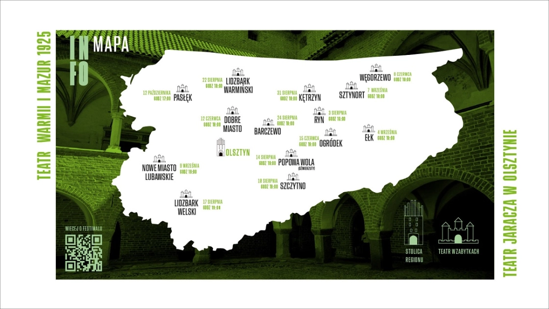 Festiwal Teatru Jaracza w Zabytkach Warmii i Mazur 2025