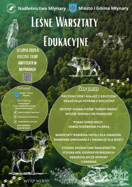 Zaproszenie na Leśne Warsztaty Edukacyjne