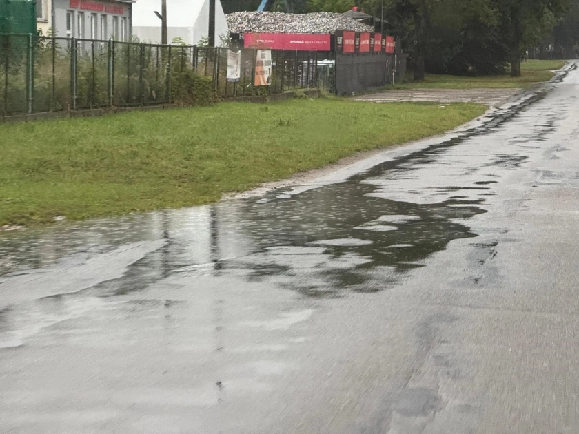 Mokro i niebezpiecznie