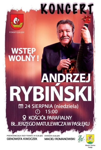 Andrzej Rybiński w Pasłęku