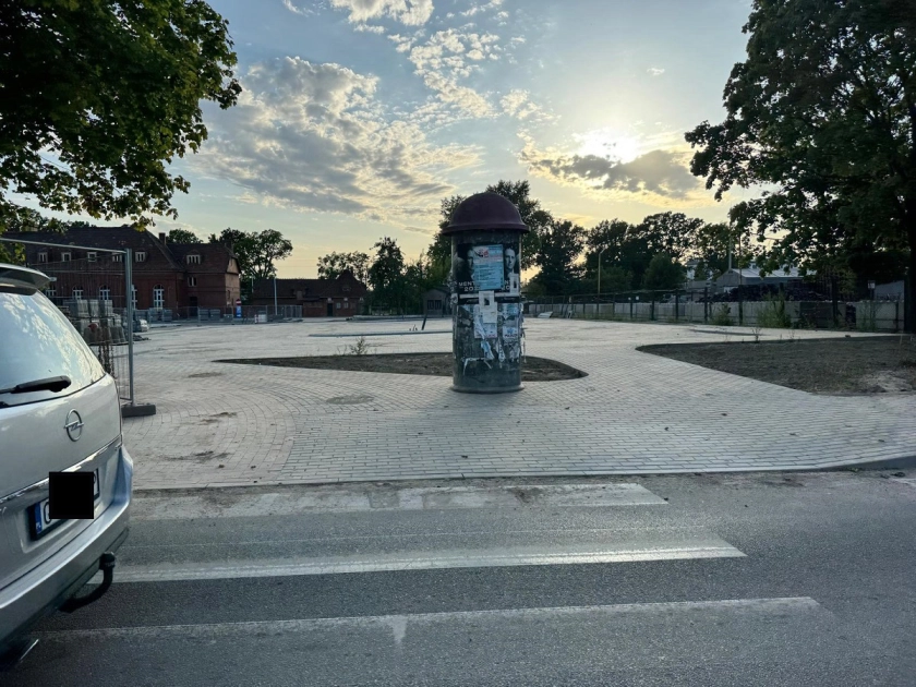 Nasadzenia i pielęgnacja zieleni na Placu Dworcowym