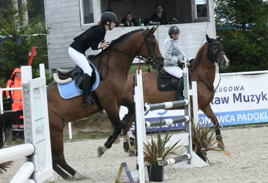 Amazonki z gminy Pasłęk skakały w Tynwałdzie