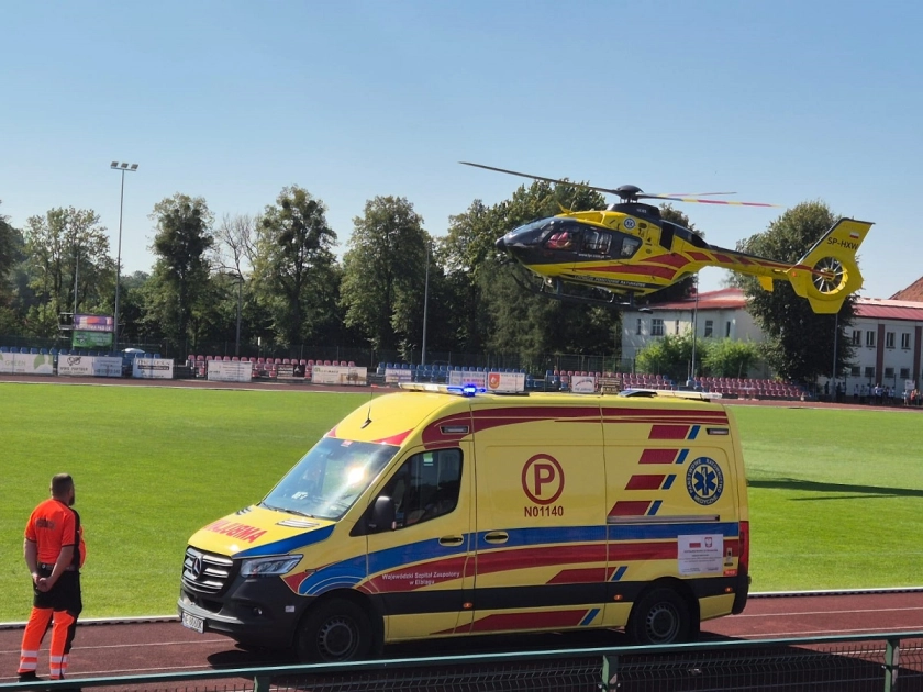 Lądował helikopter LPR