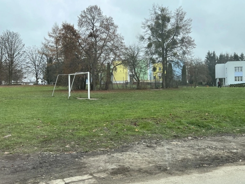 Remont boiska na ul. 11 Listopada