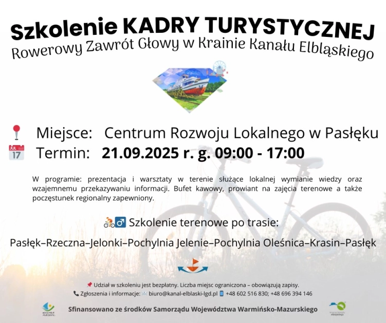 Szkolenie na rowerze