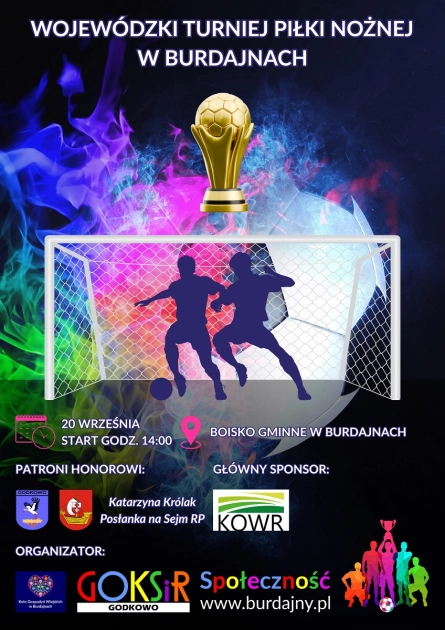 WIELKI SPORTOWY DZIEŃ W BURDAJNACH – 20 WRZEŚNIA 2025 r.