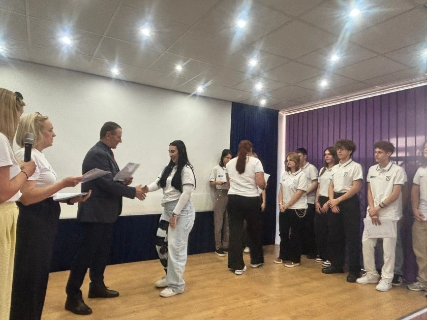 Uroczyste podsumowanie projektu Erasmus+  