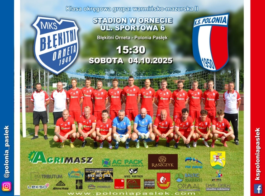 Ważny mecz w Ornecie