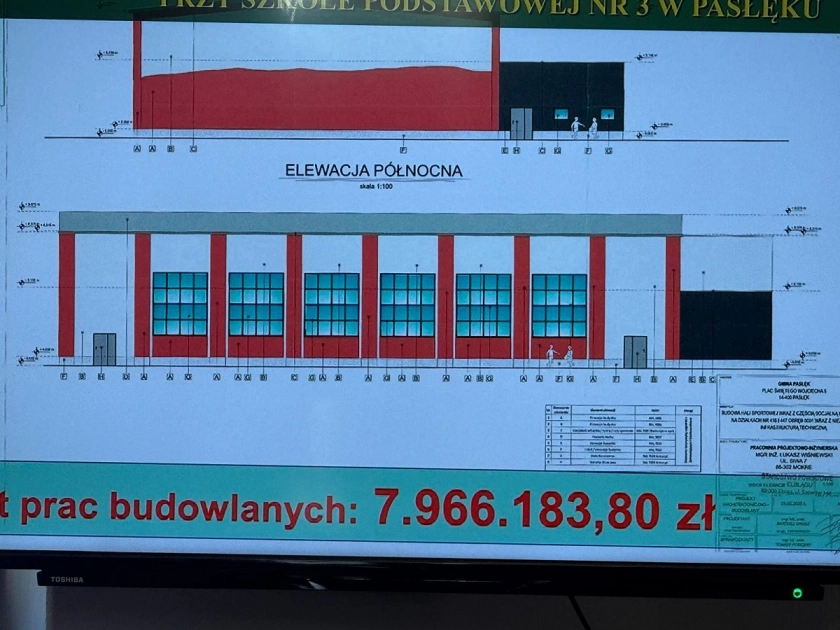 Powiat dołoży do budowy hali w SP 3