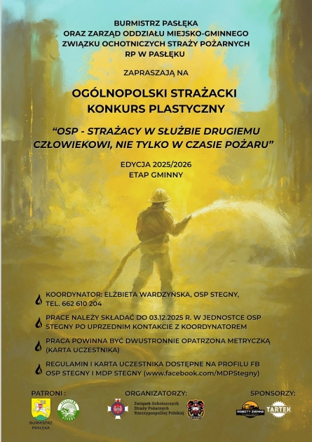 Strażacy inspirują – gminny etap Ogólnopolskiego Strażackiego Konkursu Strażackiego