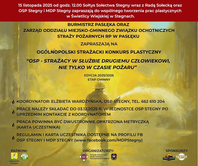 Strażacy inspirują – gminny etap Ogólnopolskiego Strażackiego Konkursu Strażackiego