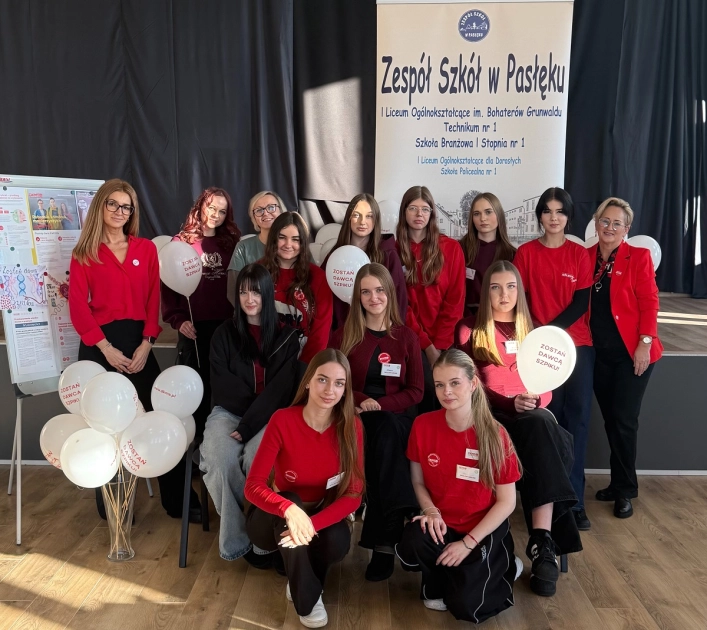 Udana akcja DKMS w Zespole Szkół w Pasłęku