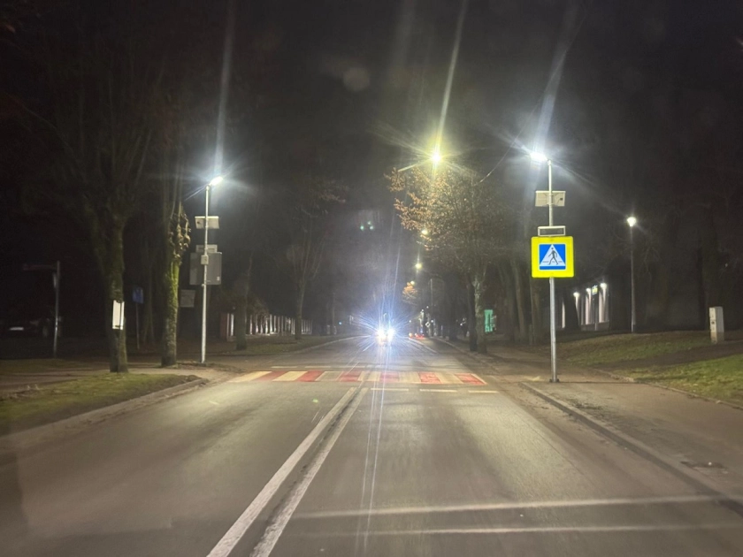 Jest bezpiecznie – przejście oświetlone