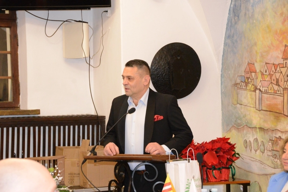 Spotkanie wigilijne u krwiodawców