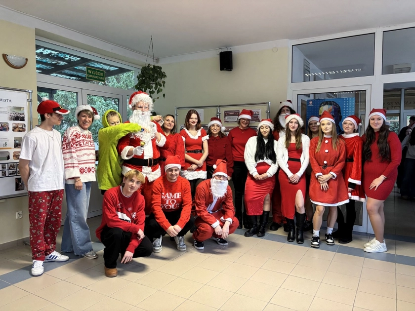 Mikołajki w ZSEiT w Pasłęku