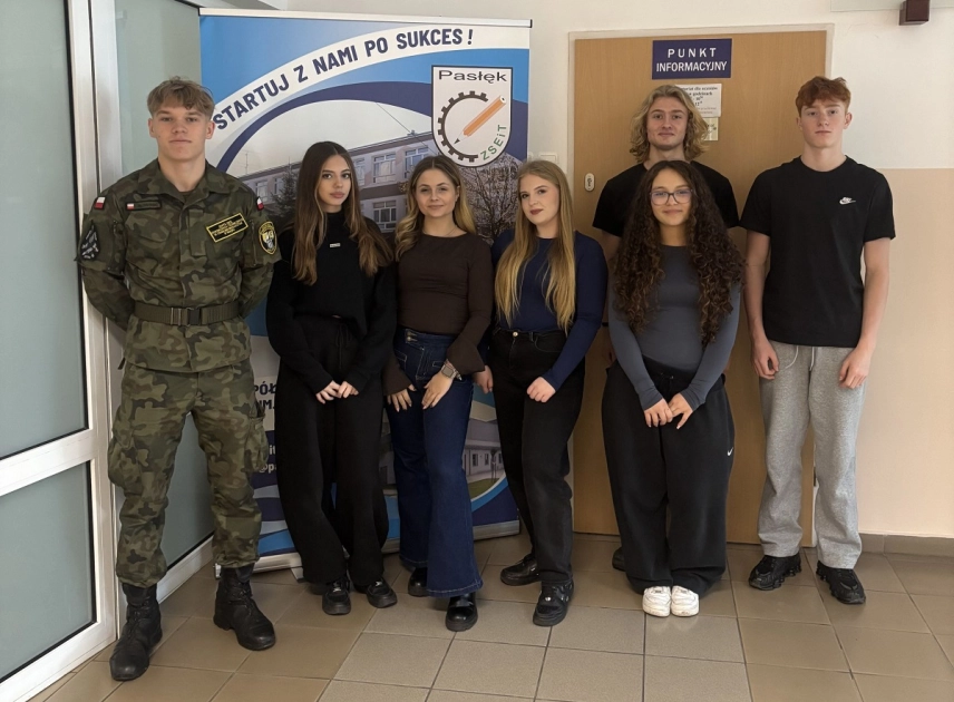 Udział w konkursie „Obiektyw Obywatelski” i działania społeczności ZSEiT w Pasłęku