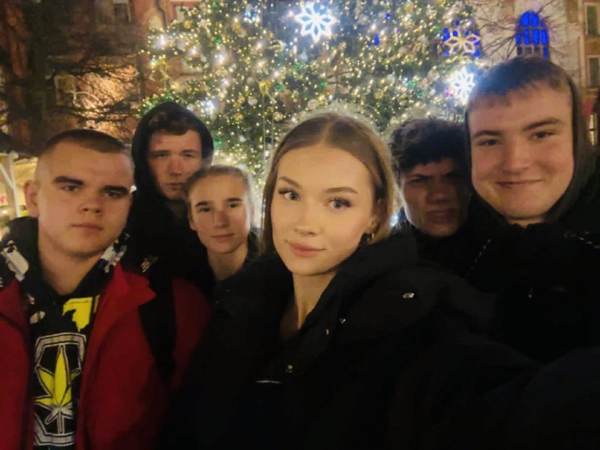 Wyjazd młodzieży ZSEiT na Jarmark Bożonarodzeniowy w Gdańsku