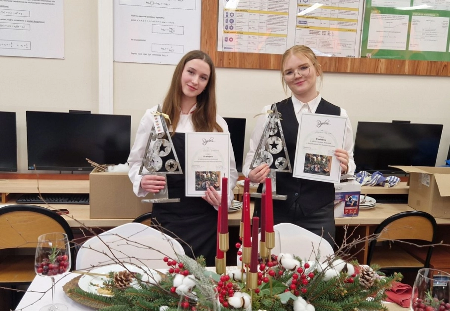 Sukces uczennic ZSEiT w konkursie kulinarnym