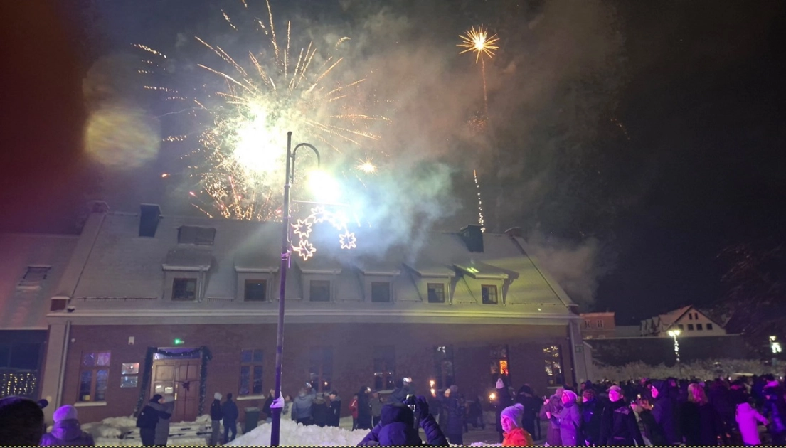 Pasłęczanie powitali Nowy Rok