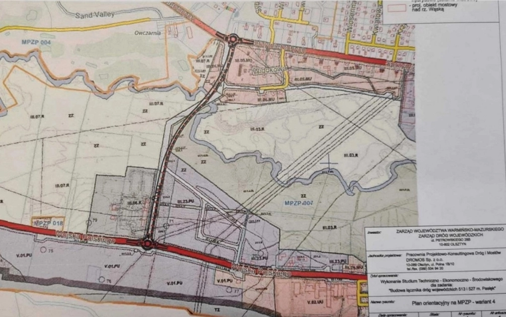 Łącznik ul. Sprzymierzonych i Woj. Polskiego