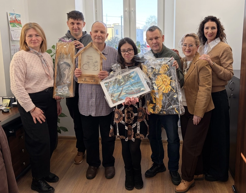 Uczestnicy WTZ wspierają WOŚP &ndash; ich prace na charytatywnej aukcji