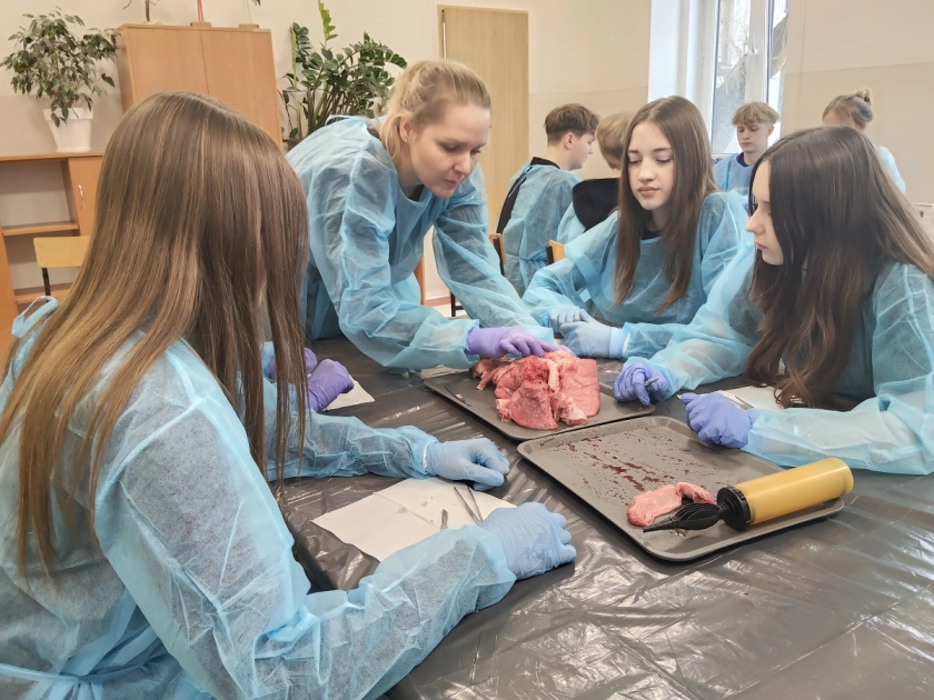 Warsztaty chirurgiczno-anatomiczne w Zespole Szk&oacute;ł