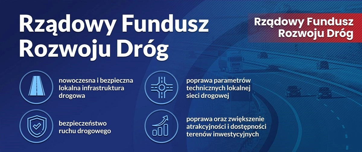 Podział środk&oacute;w z Rządowego Funduszu Rozwoju Dr&oacute;g