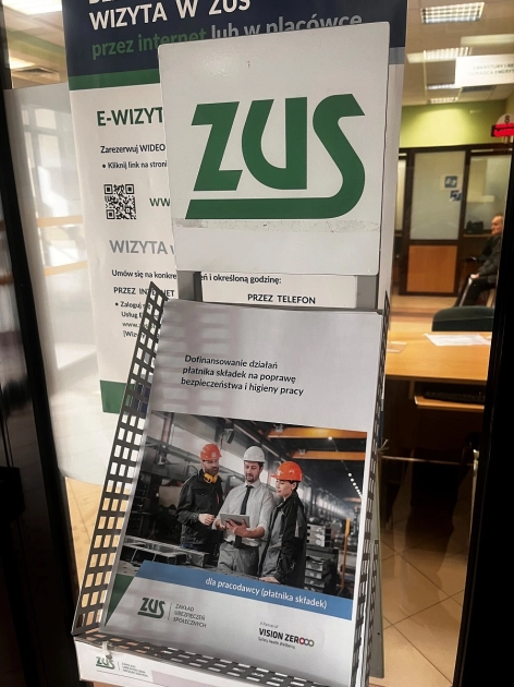 ZUS ogłasza konkurs na poprawę bhp. Do zdobycia nawet 350 tys. 