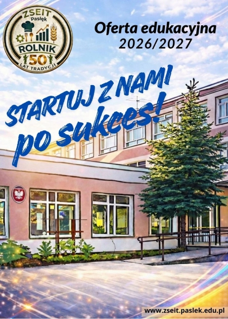 Oferta edukacyjna ZSEiT  2026/2027 