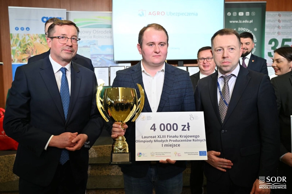 Og&oacute;lnopolski sukces rolnika z Gołąbek