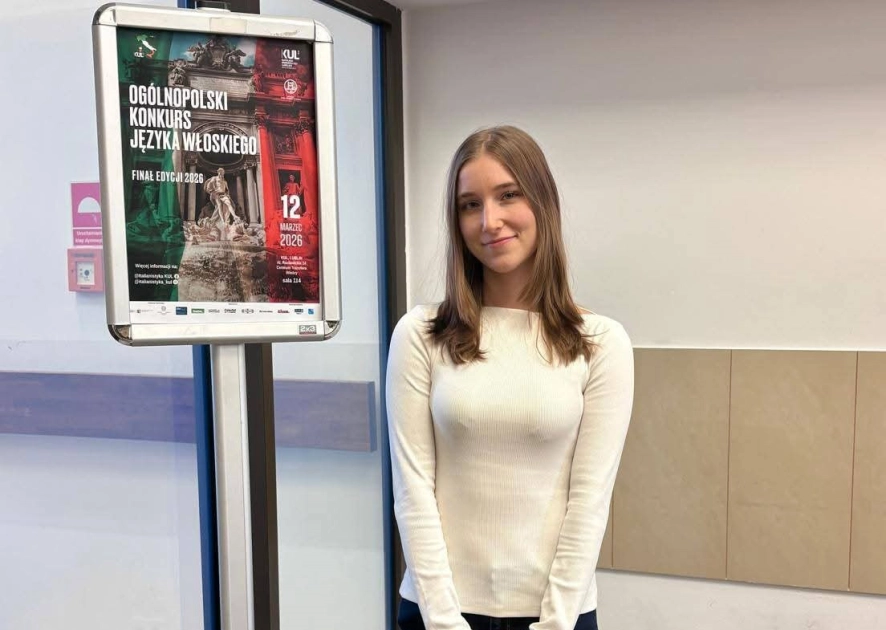 Uczennica Zespołu Szk&oacute;ł finalistką Og&oacute;lnopolskiego Konkursu Języka Włoskiego