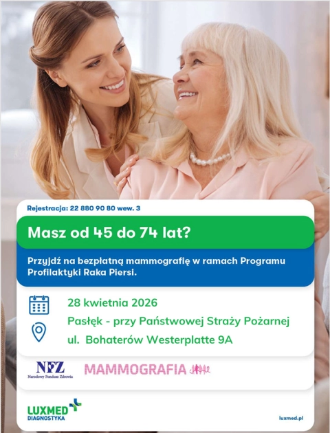 Lux Med zaprasza na badanie piersi w kwietniu