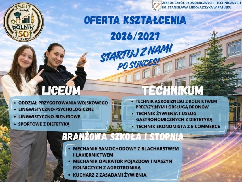 Dzień Otwarty w ZSEiT w Pasłęku