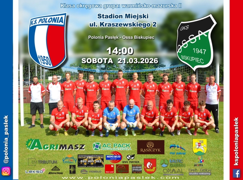 Inauguracja ligi w Pasłęku