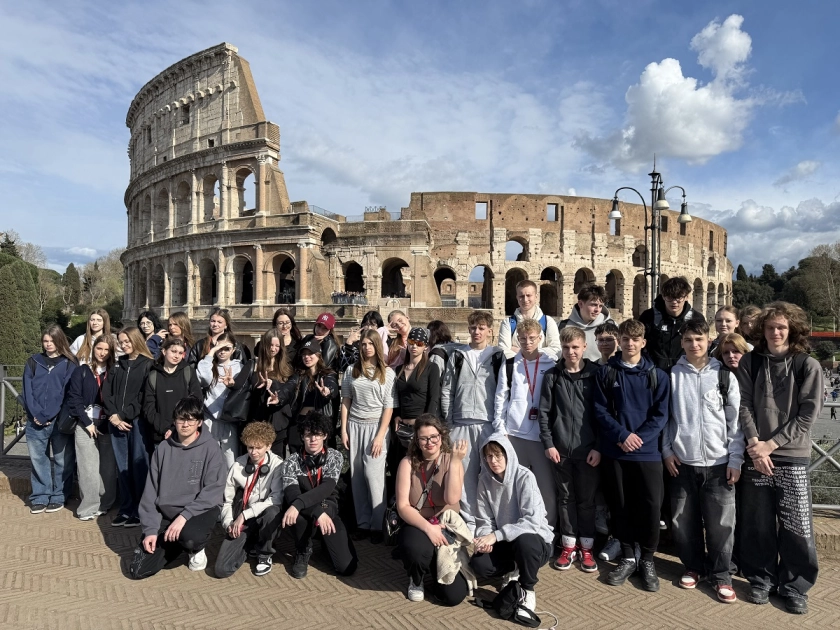 Rzymska przygoda młodzieży z Zespołu Szk&oacute;ł w Pasłęku