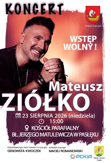 Starosta Elbląski już teraz zaprasza na koncert