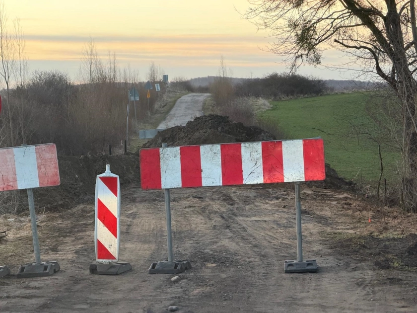 Droga zamknięta na dłużej