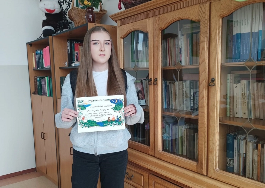 Kaligraficzne zmagania w ZS w Pasłęku &ndash; etap wojew&oacute;dzki konkursu &bdquo;Pi&oacute;rem i Pazurem"